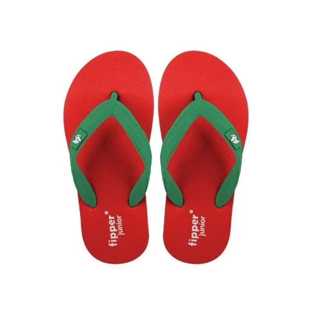 FIPPER JUNIOR RUBBER FOR CHILDREN - RED/PURPLE DARK/GREEN OCEAN