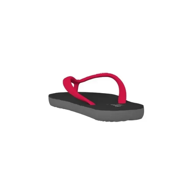 FIPPER SLIPPER JUNIOR RUBBER FOR CHILDREN IN BLACK / GREY (DARK) / RED