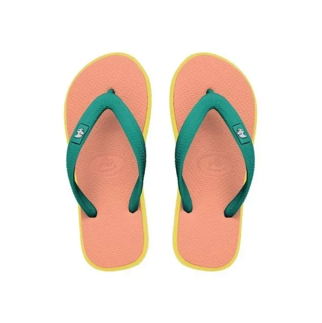 FIPPER KIDS RUBBER FOR CHILDREN IN PEACH / YELLOW / TURQUOISE