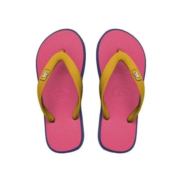 FIPPER KIDS RUBBER FOR CHILDREN - PINK BERRY/NAVY/MUSTARD