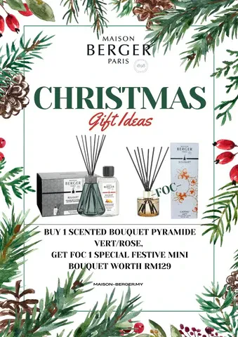 [CHRISTMAS PROMO] SCENTED BOQUET PYRAMID FREE 1 SPEICIAL MINI BOUQUET