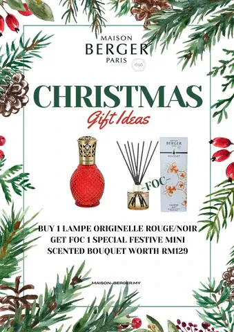 CHRISTMAS PROMO - LAMPE ORIGINELLE FREE 1 SPEICIAL MINI BOUQUET