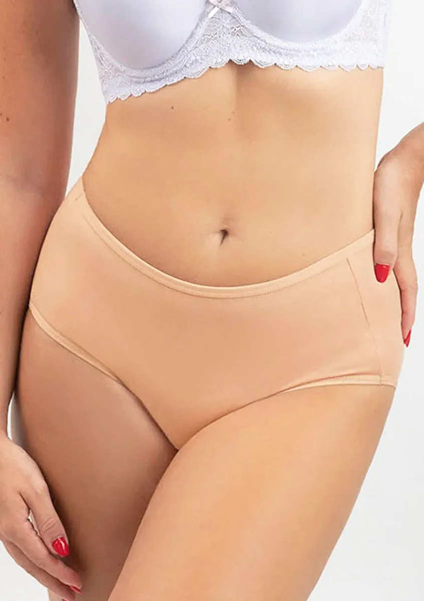 COZYMID COTTON MW PANTY PACK OF 3'S - RANDOM COLOR
