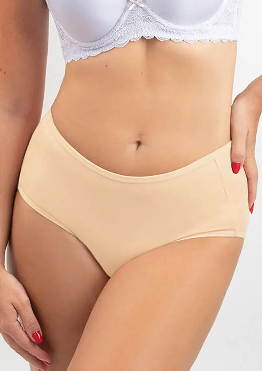 COZYMID COTTON MW PANTY PACK OF 3'S - RANDOM COLOR