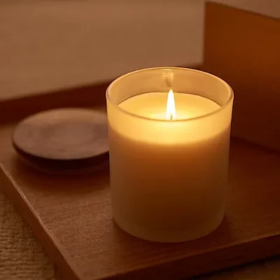 GLASS FRAGRANCE CANDLE 200G