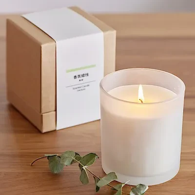 GLASS FRAGRANCE CANDLE 200G