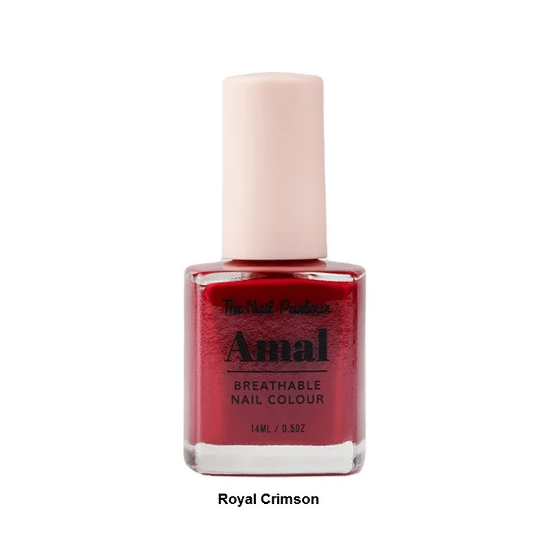 AMAL ROYAL CRIMSON BREATHABLE NAIL POLISH-8802