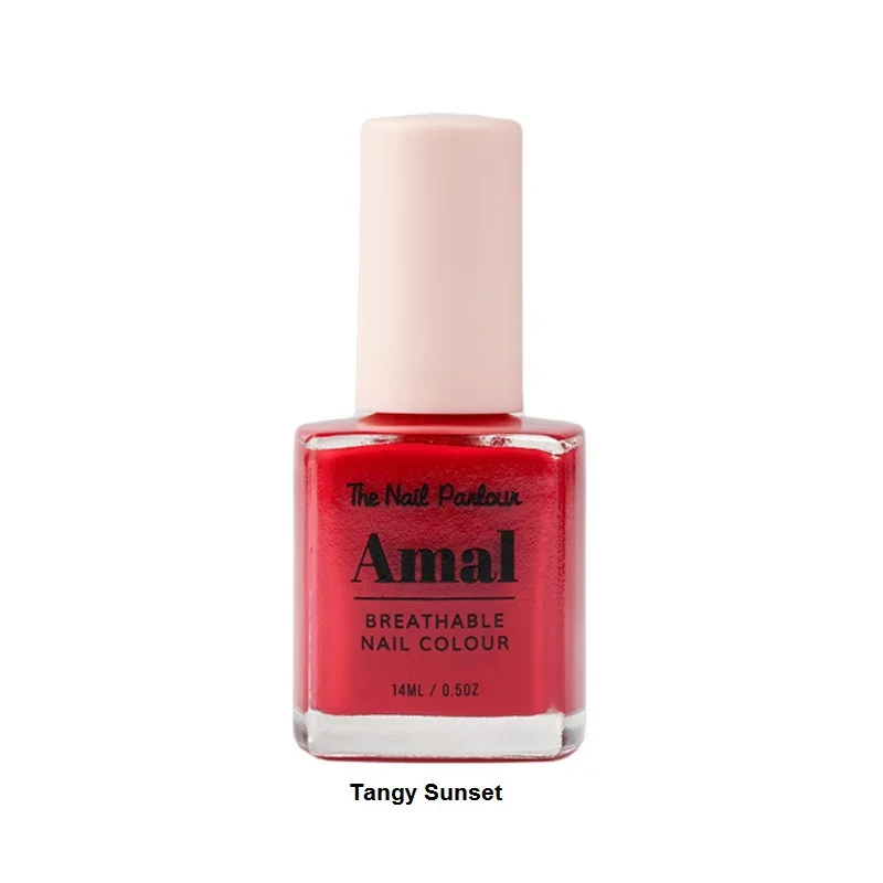 AMAL TANGY SUNSET BREATHABLE NAIL POLISH-8807