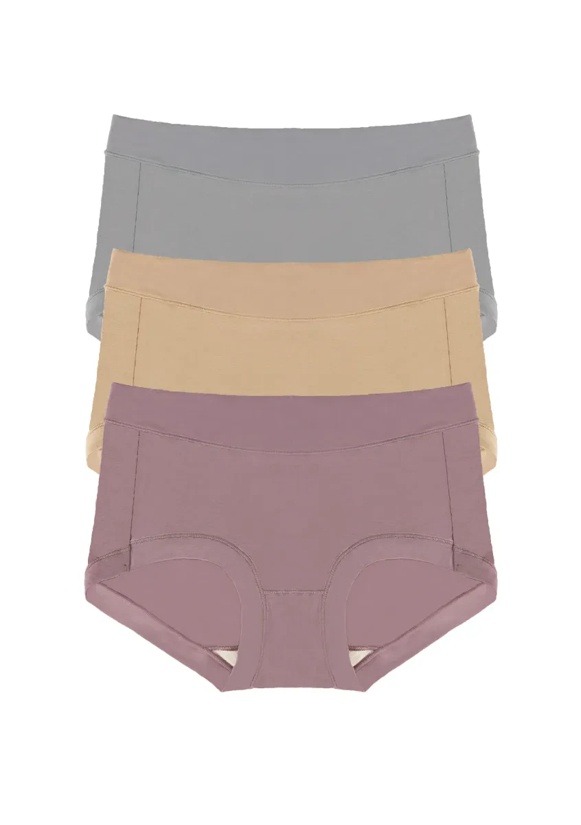 LUXECOTTON HIMIDWAIST PANTY PACK OF 3'S