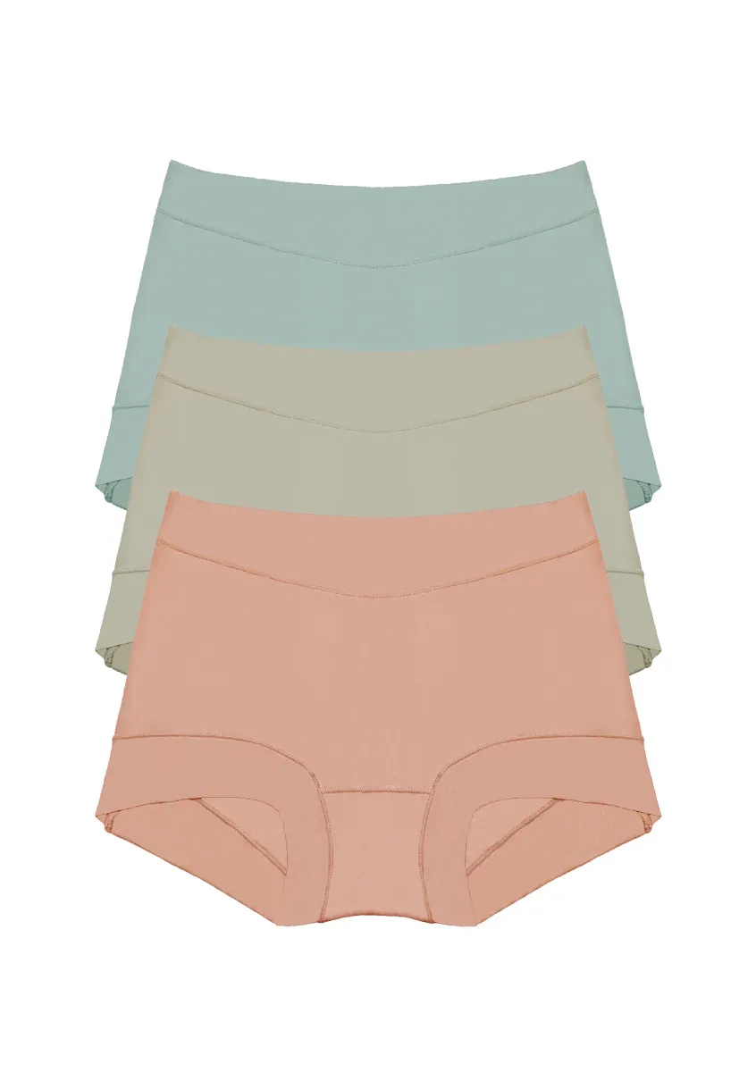BODY COTTON HIWAIST PANTY PACK OF 3'S