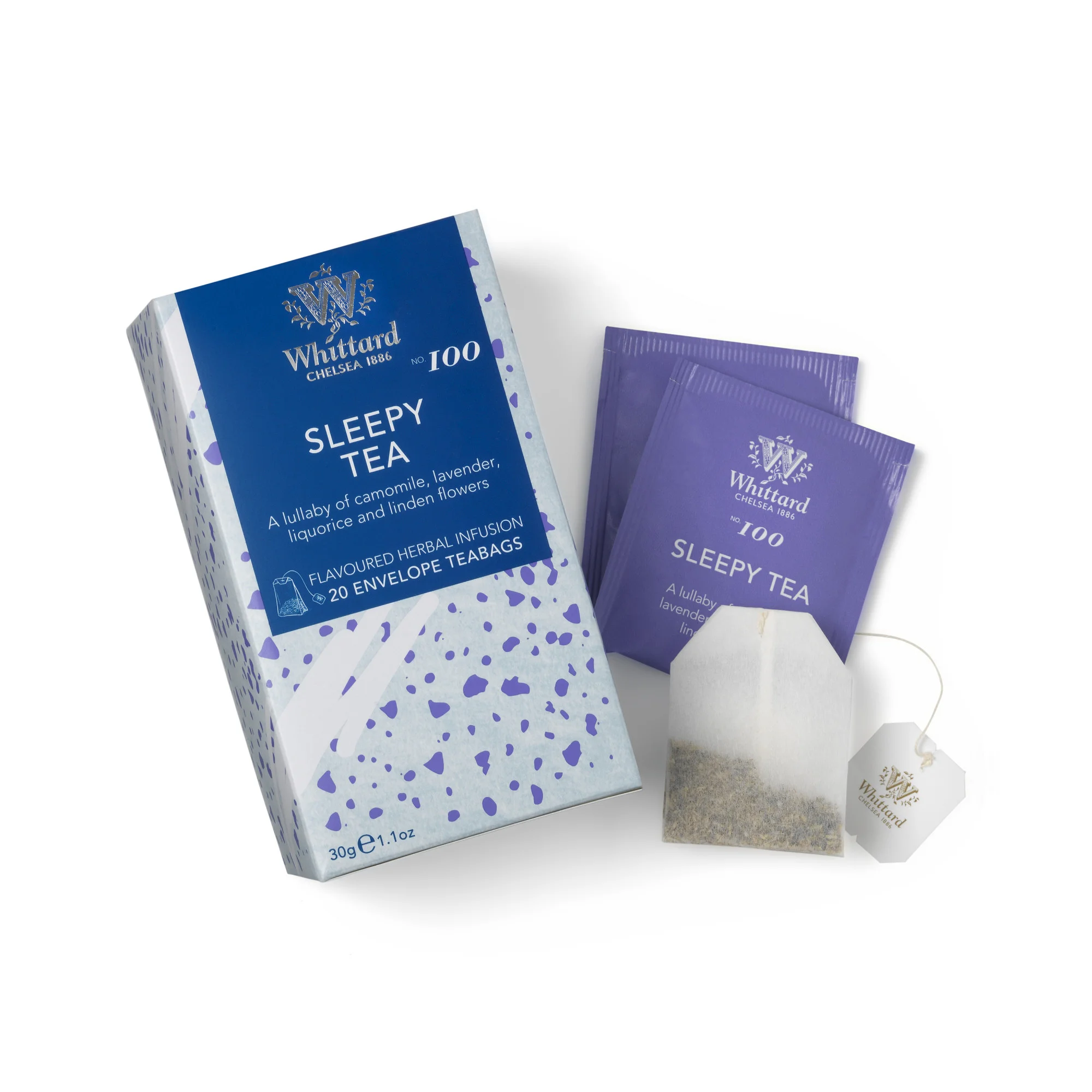 STRIPED PUFF SLEEVE BLOUSE - NAVY BLUE