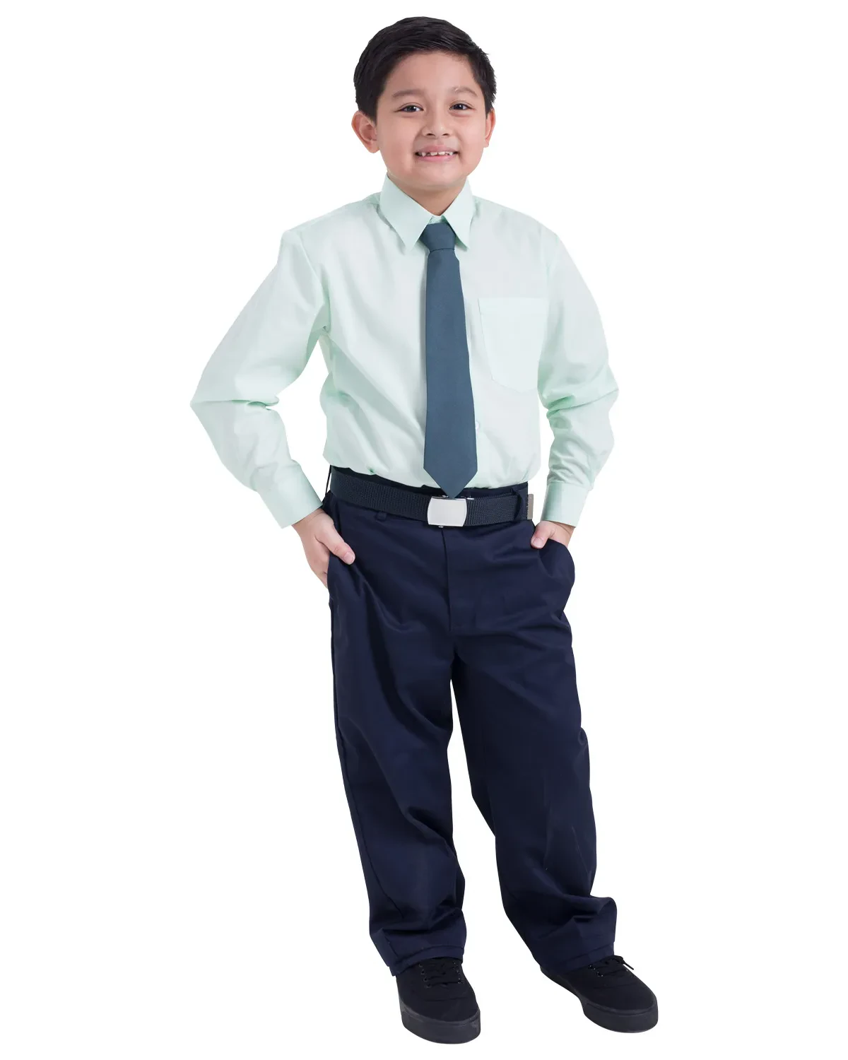 PRIMARY GREEN SHIRT LONG SLEEVE