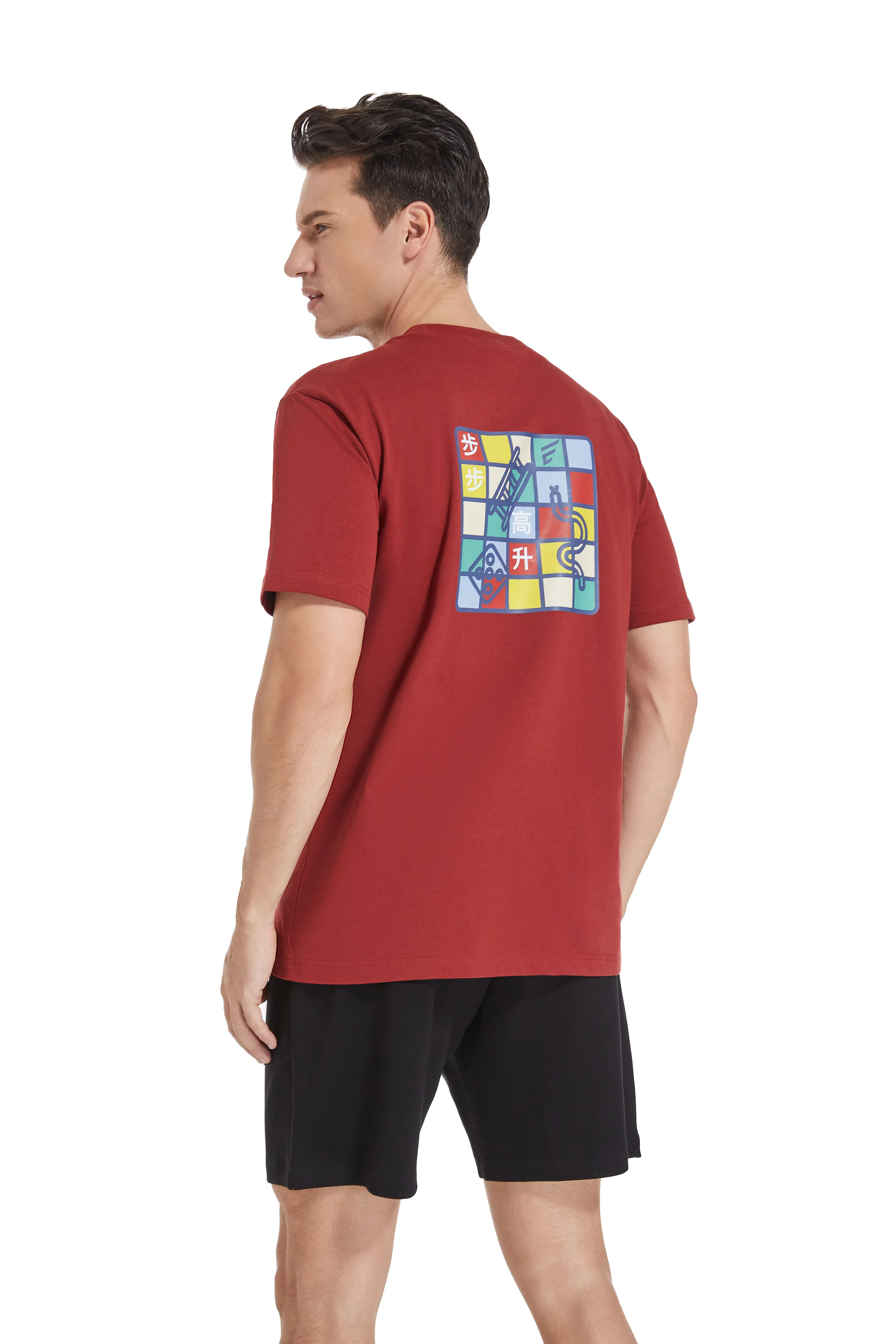 CNY'25 EDITION SNAKE AND LADDER PRINT UNISEX TEE