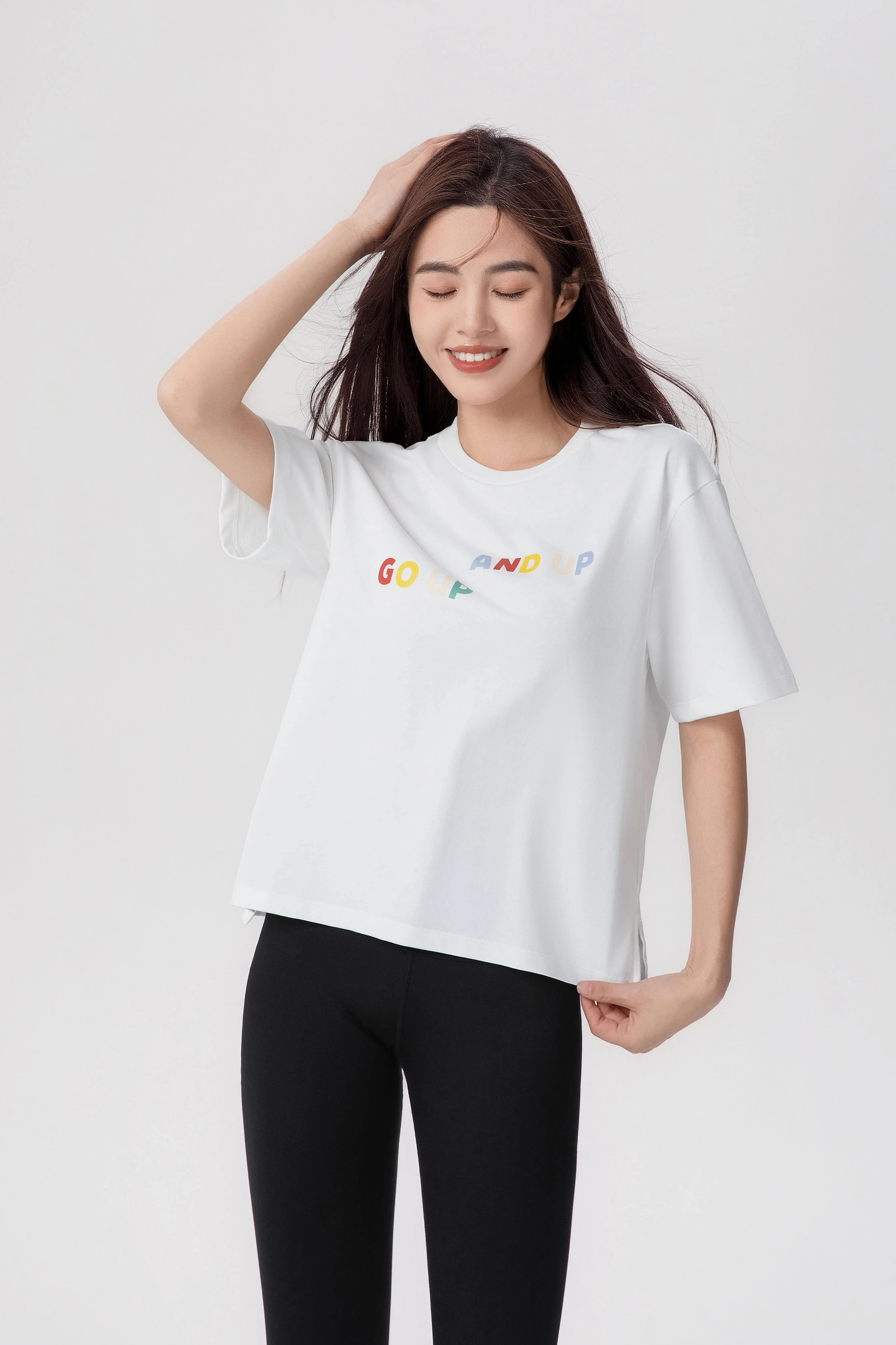 CNY'25 EDITION SNAKE AND LADDER PRINT WOMEN'S BOXY CROPPED TEE