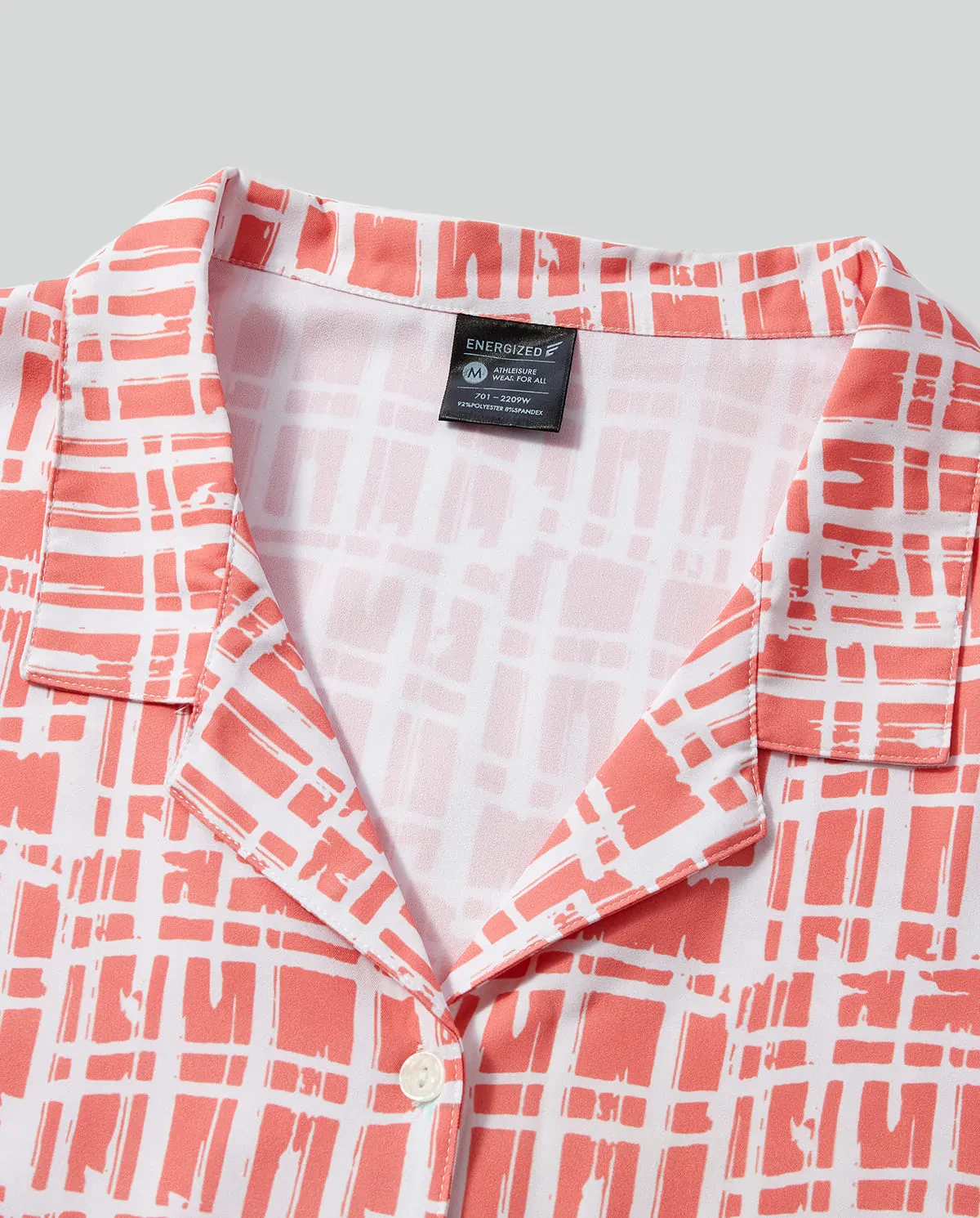 BOHEMIAN EXPLORER WOMEN'S PRINTED RESORT SHIRT AND SHORTS SET