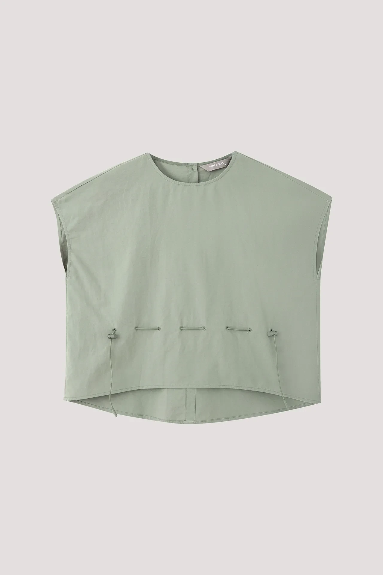 MANDARIN COLLAR PANELLED DRESS