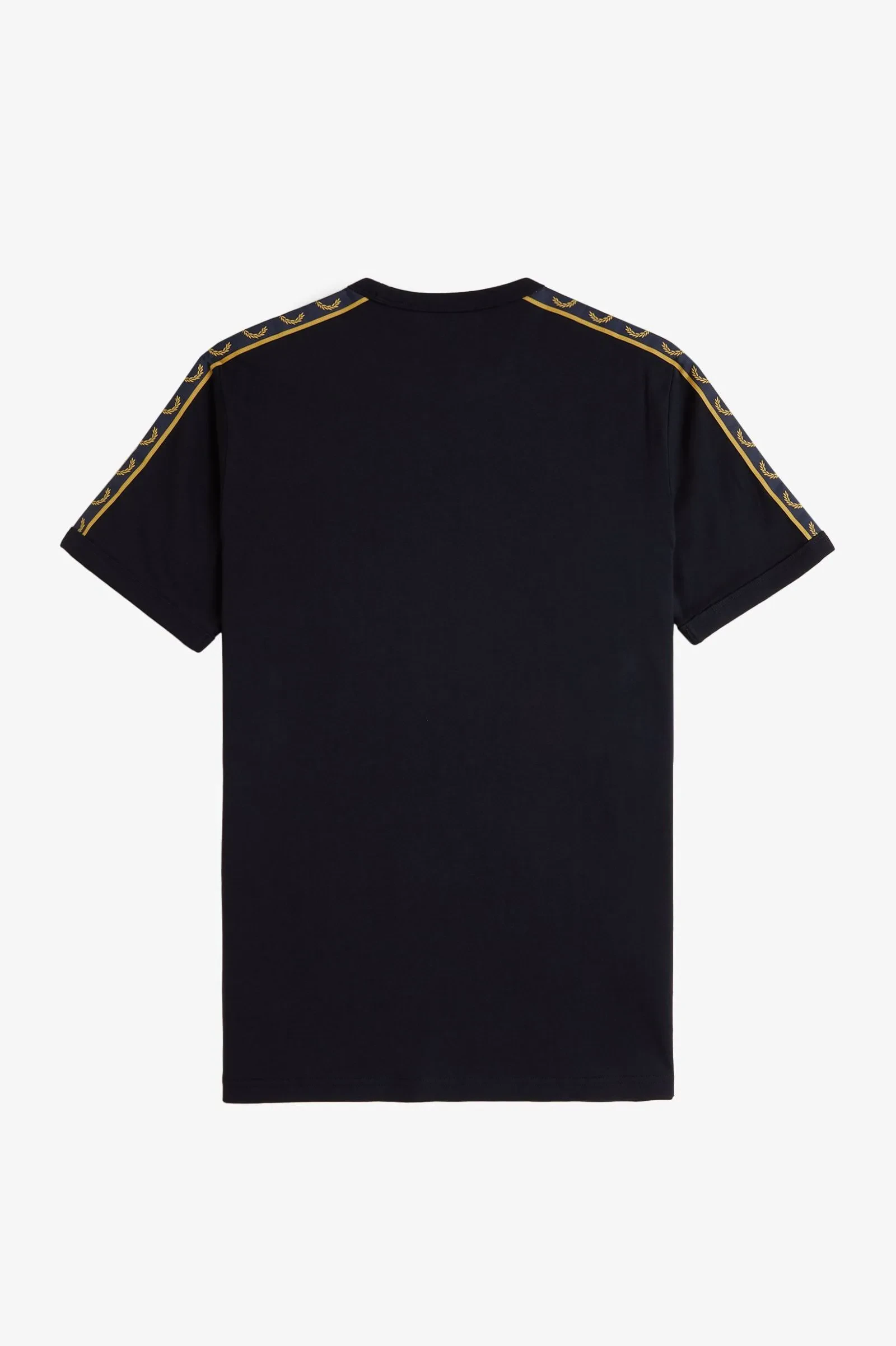 CONTRAST TAPE RINGER T-SHIRT - NAVY/HONEYCOMB
