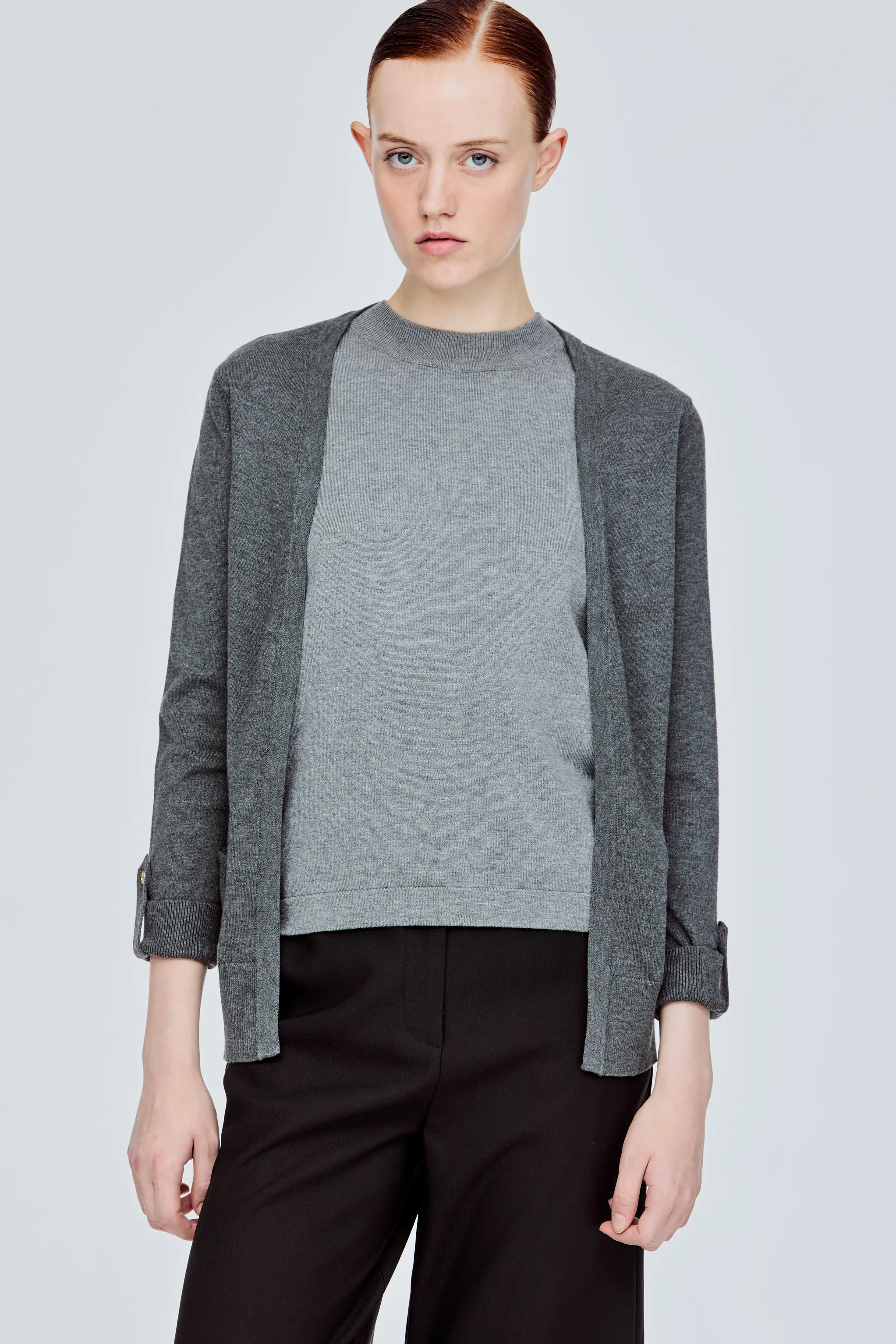 CARDIGAN - GREY