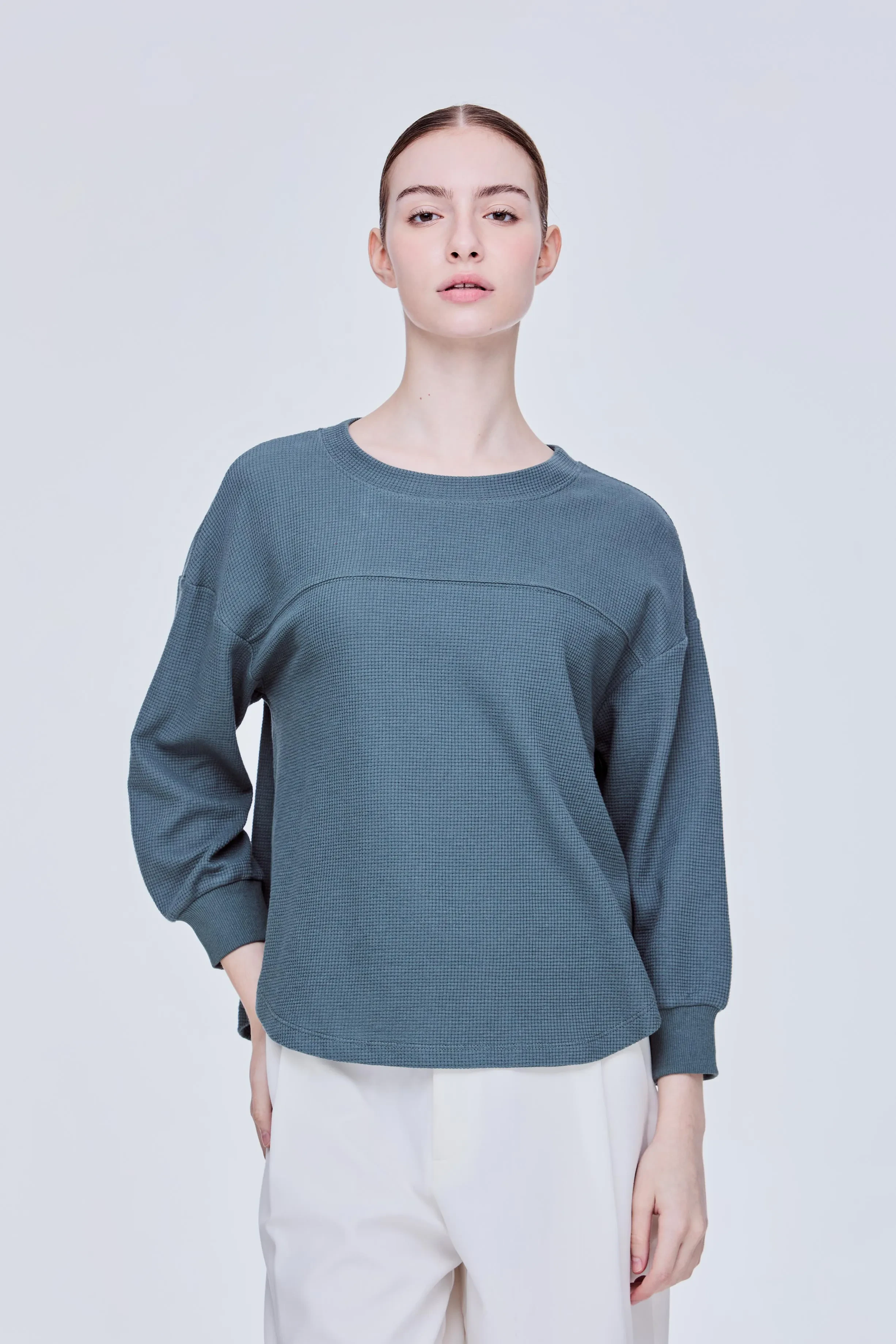 FLARE JUMPER TOP - PINE