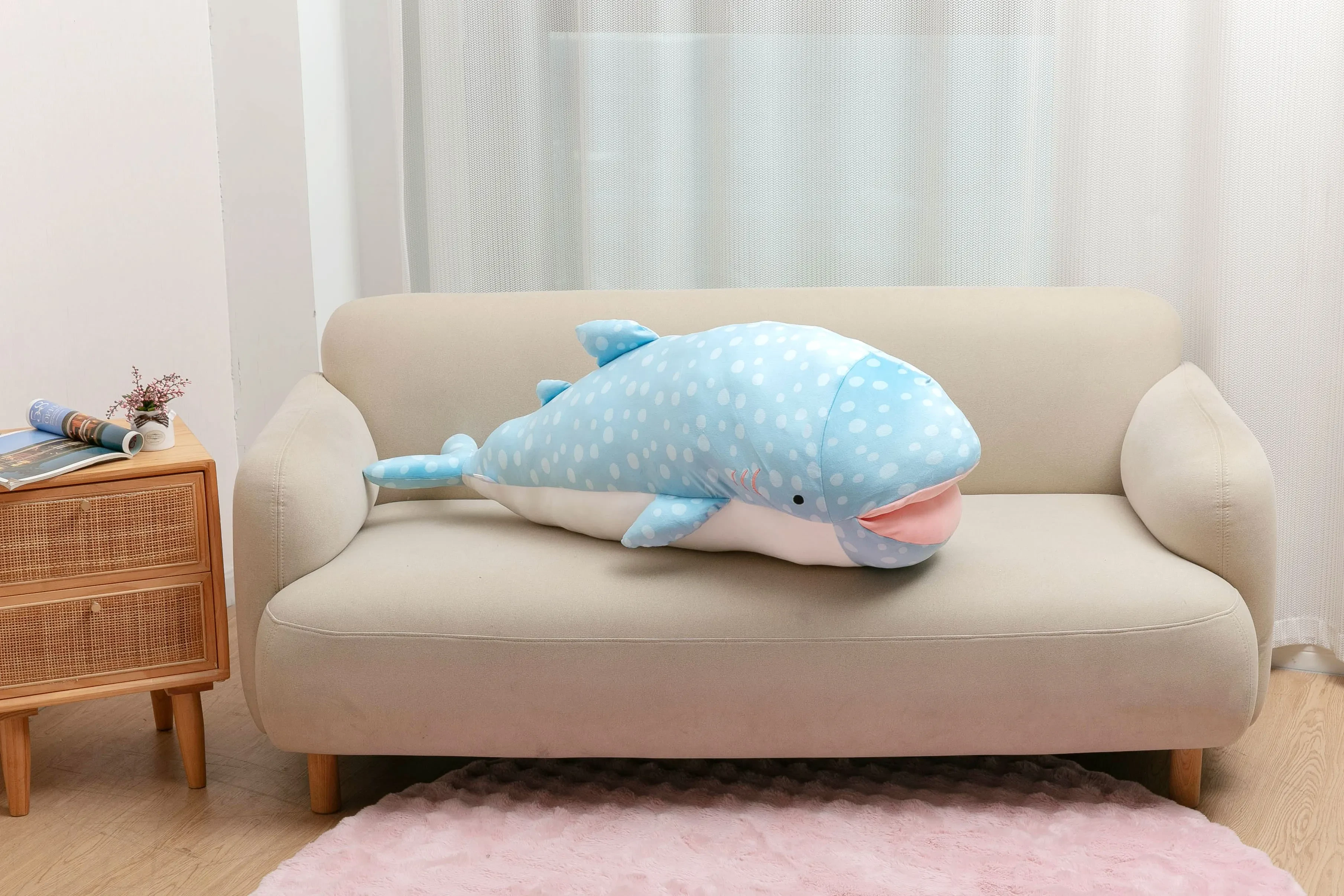 COTONSOFT SAFARI GARDEN XXL FISH PLUSHIE