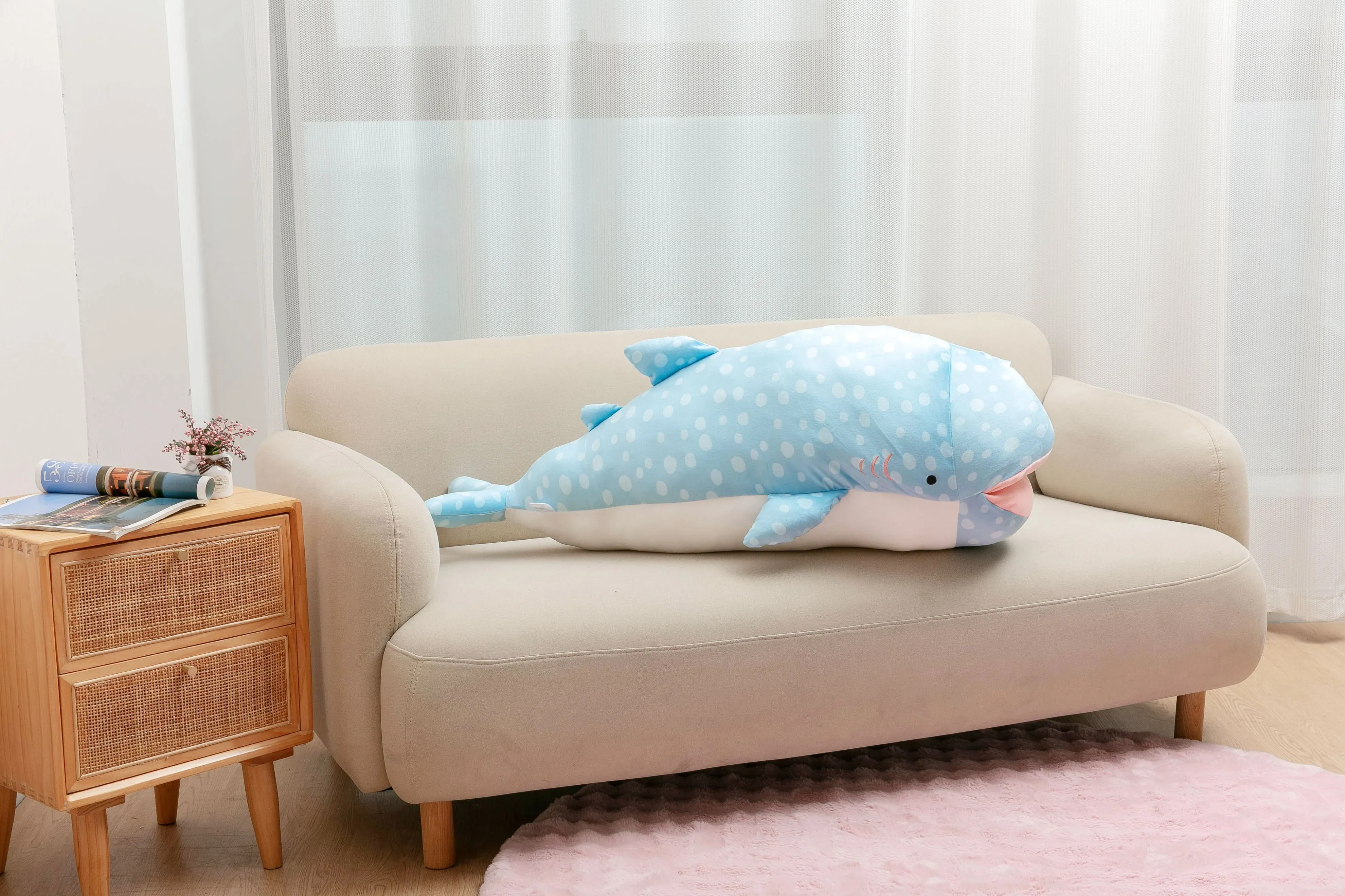 COTONSOFT SAFARI GARDEN XXL FISH PLUSHIE