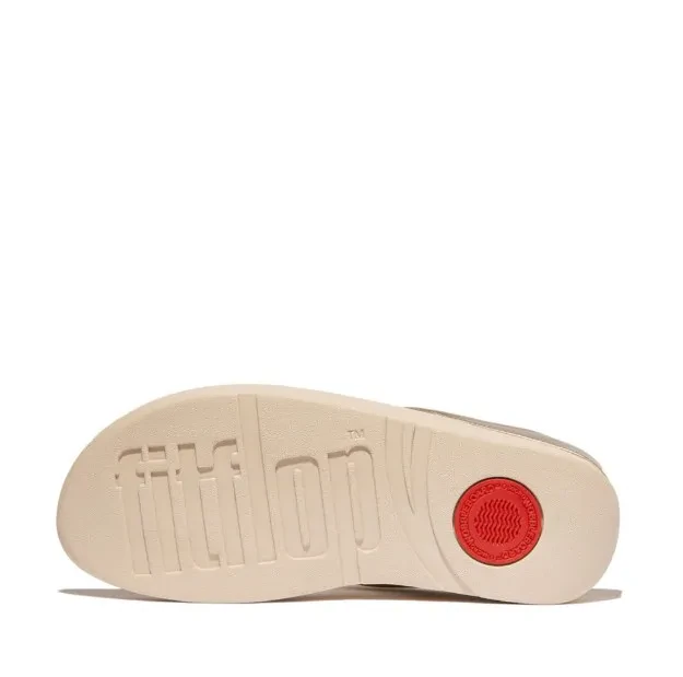 FINO GLITTERDUST METALLIC TOE-POST SANDALS - PLATINO