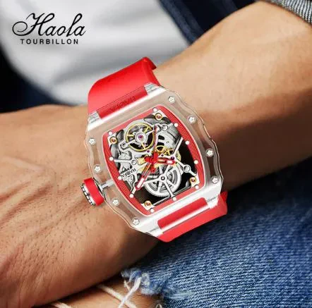 HAOFA ALL CRYSTAL AUTOMATIC MECHANICAL WATCHES MODEL 2205
