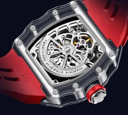 HAOFA ALL CRYSTAL AUTOMATIC MECHANICAL WATCHES MODEL 2205