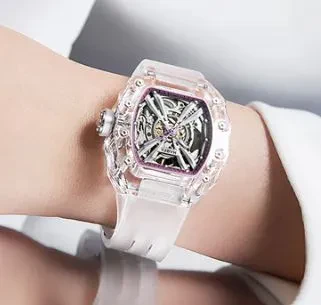 HAOFA LADY K9 COLOR CRYSTAL AUTOMATIC WATCH MODEL 2302