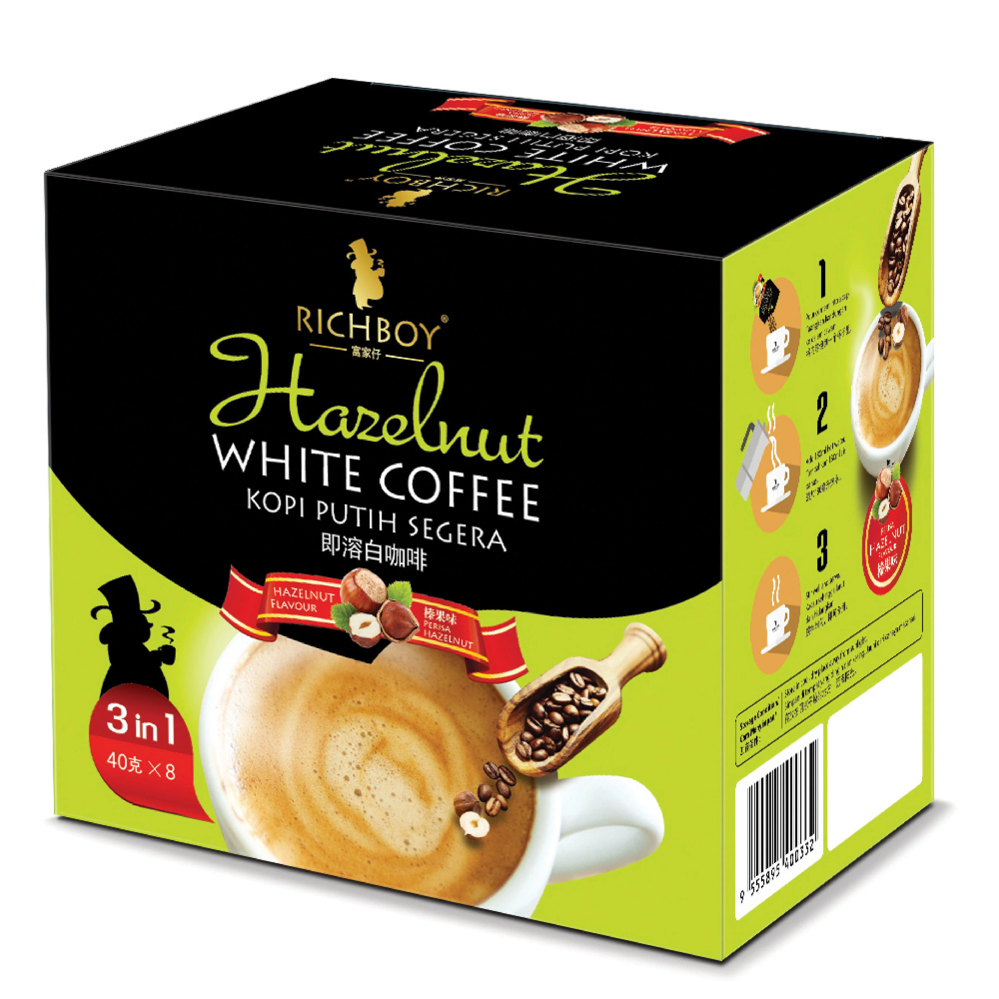 RICHBOY HAZELNUT WHITE COFFEE