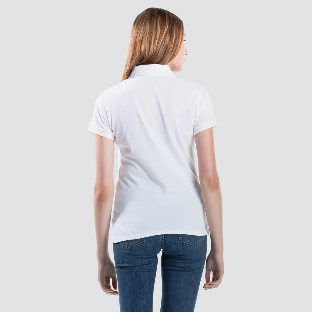 LEVI'S WOMEN'S SLIM POLO SHIRT - NEUTRALS