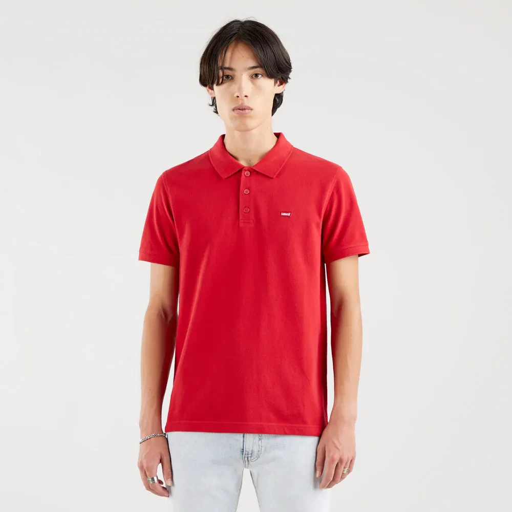 LEVI'S MEN'S HOUSEMARK POLO SHIRT - REDS