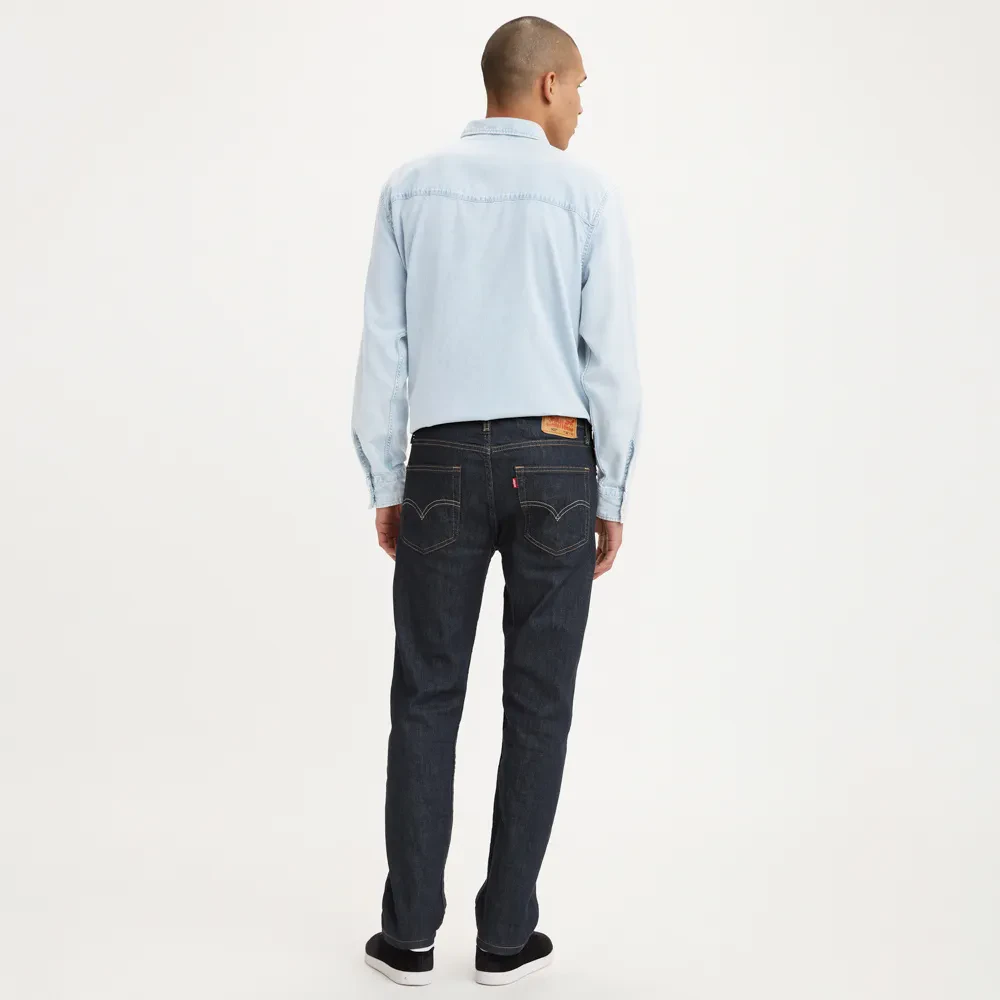 LEVI'S MEN'S 502 TAPER JEANS - DARK INDIGO- FLAT FINISH
