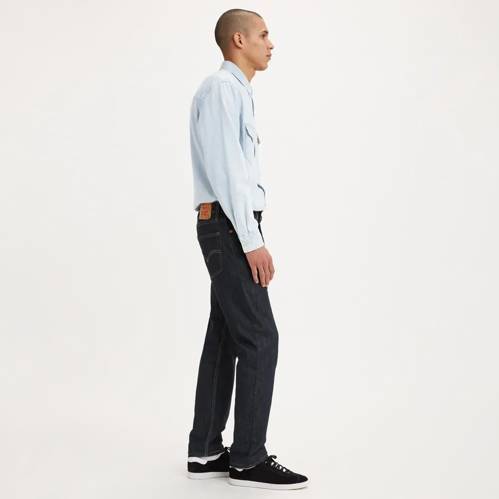 LEVI'S MEN'S 502 TAPER JEANS - DARK INDIGO- FLAT FINISH