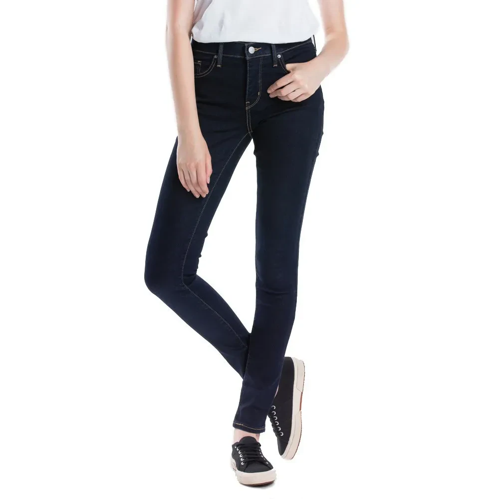 LEVI’S WOMEN'S 311 SHAPING SKINNY JEANS - DARK INDIGO-FLAT FINISH