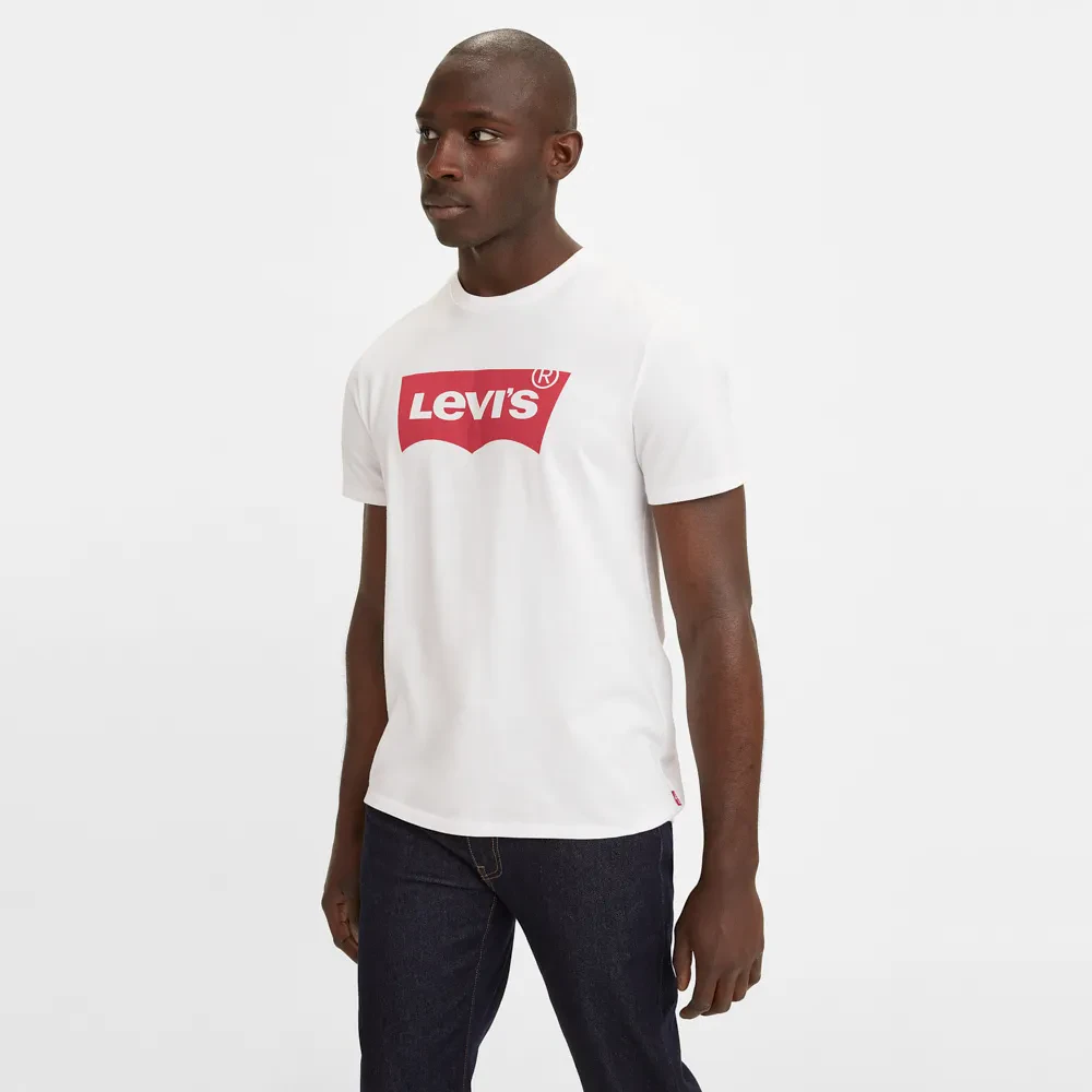 LEVI'S MEN'S GRAPHIC SET-IN NECK T-SHIRT - NEUTRALS