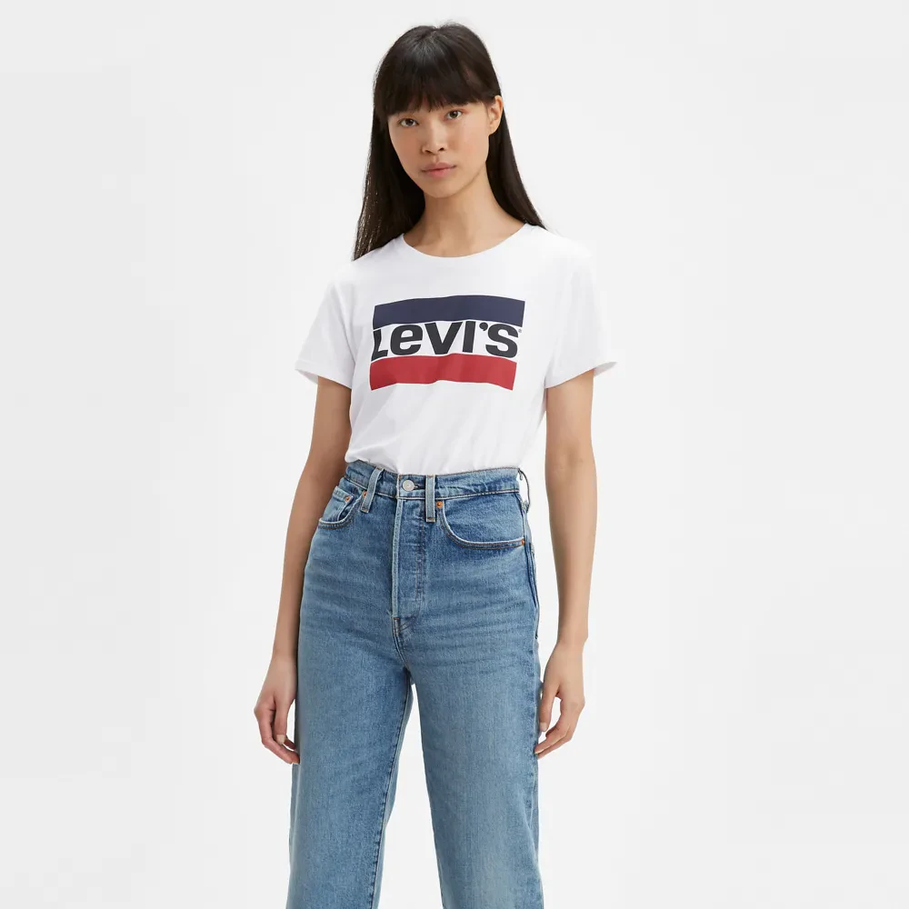 LEVI'S WOMEN'S PERFECT T-SHIRT - NEUTRALS