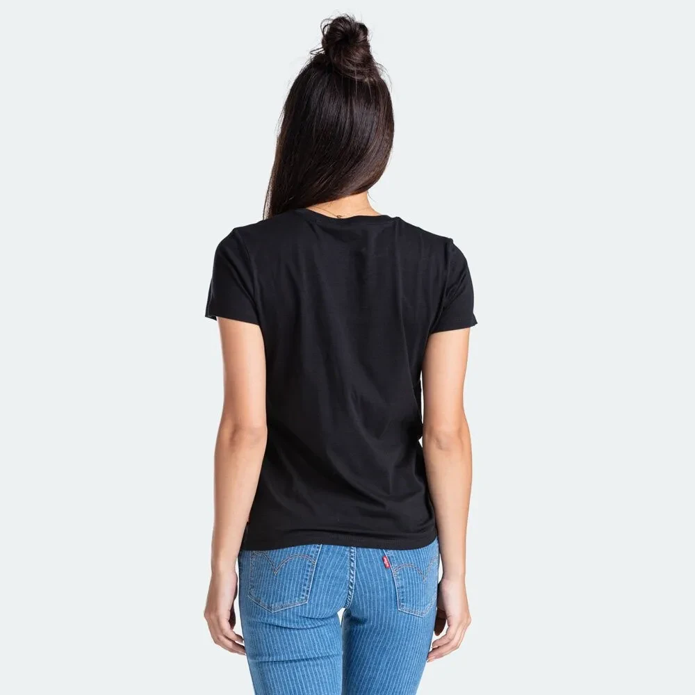 LEVI'S WOMEN'S PERFECT T-SHIRT - BLACKS