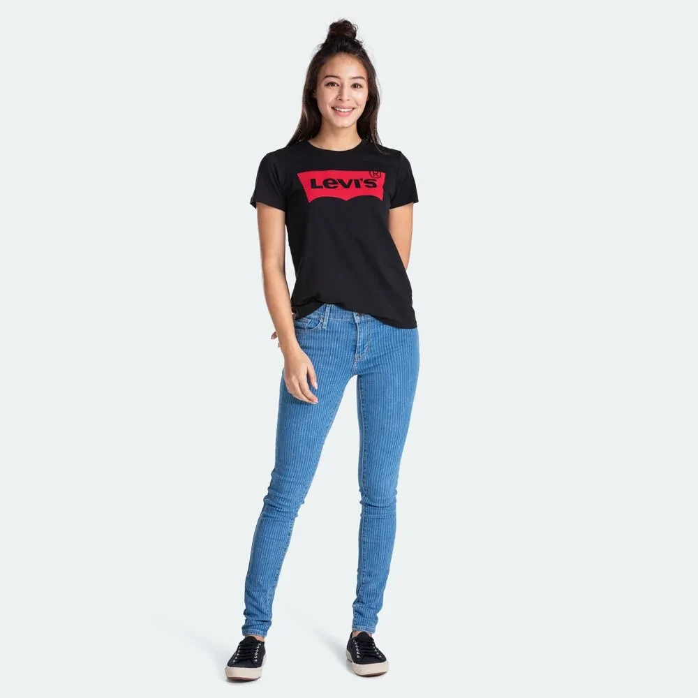 LEVI'S WOMEN'S PERFECT T-SHIRT - BLACKS