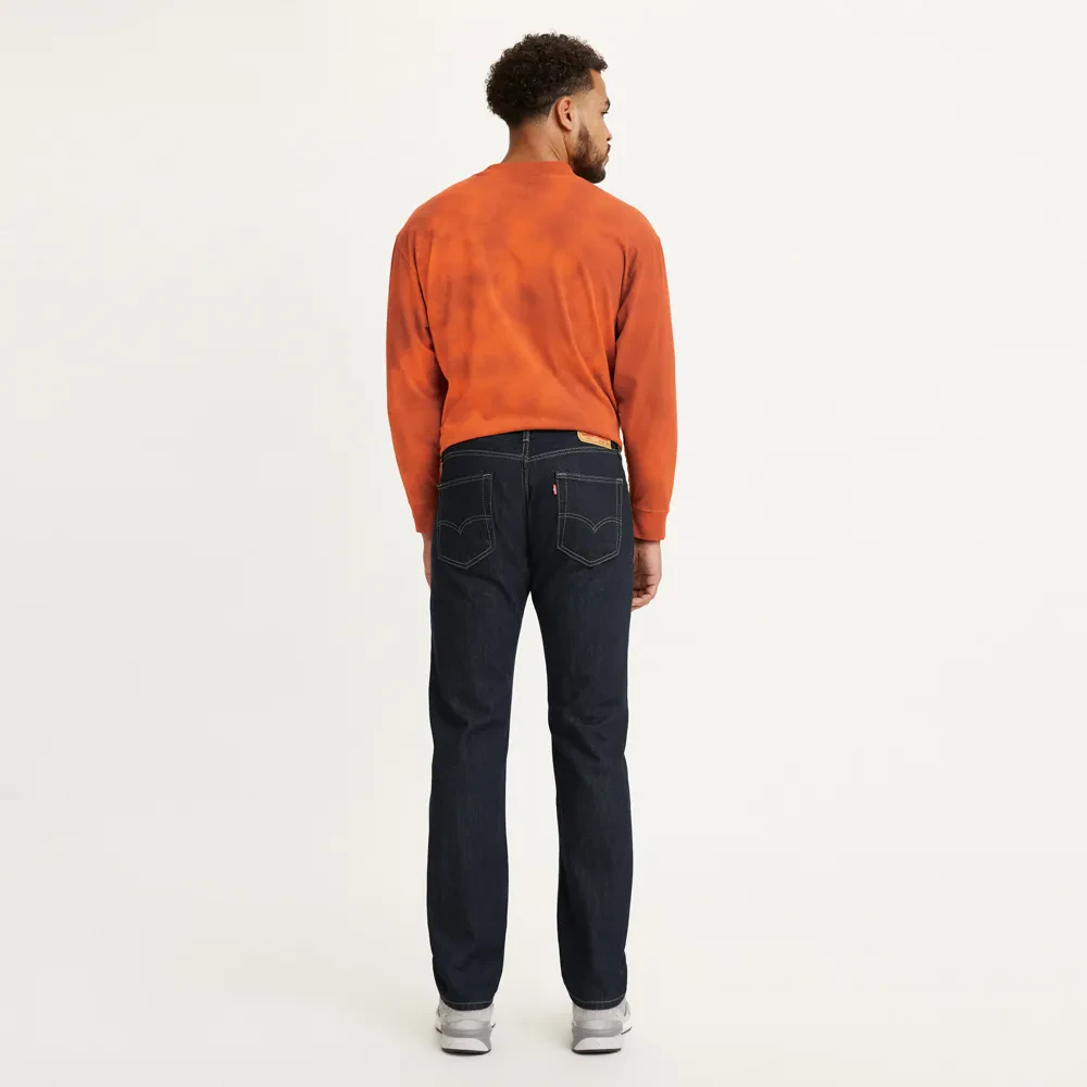 LEVI'S MEN'S 505 REGULAR JEANS - DARK INDIGO (FLAT FINISH)