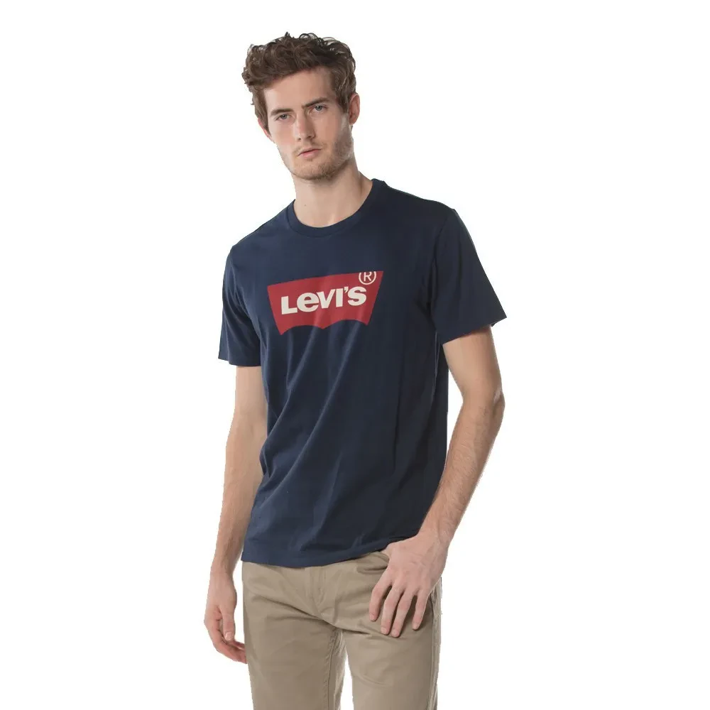 LEVI'S MEN'S GRAPHIC SET-IN NECK T-SHIRT - BLUES