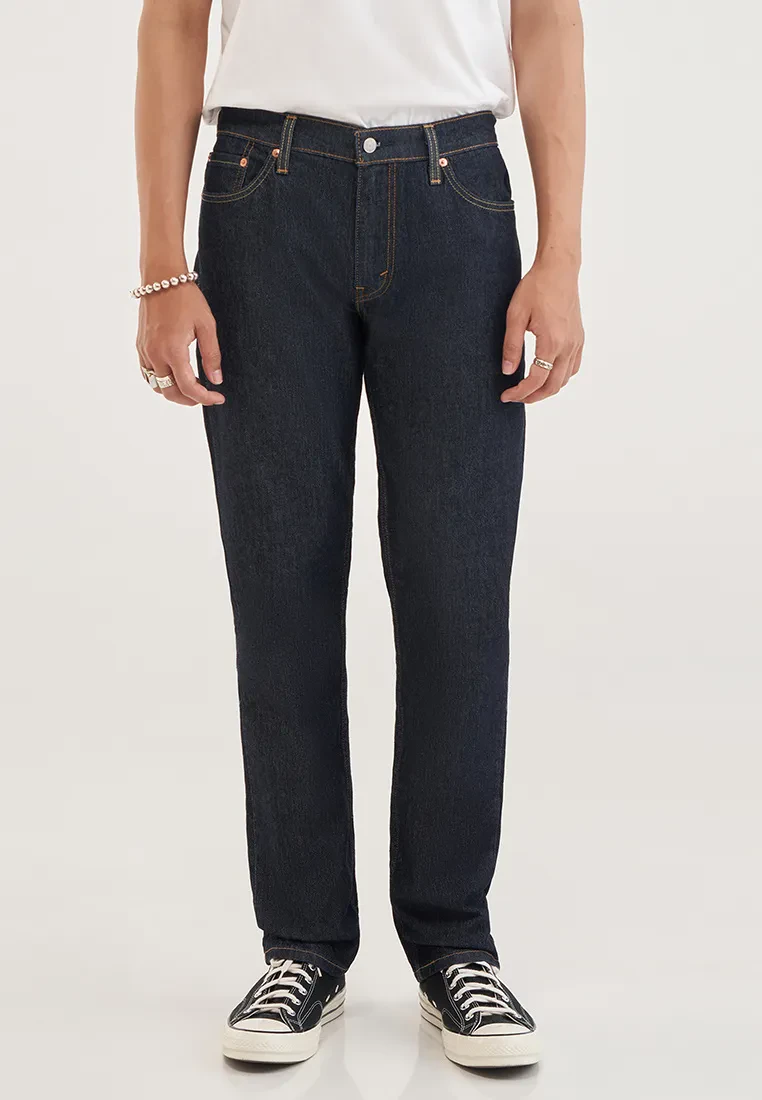LEVI'S MEN'S 511 SLIM JEANS - DARK INDIGO-FLAT FINISH