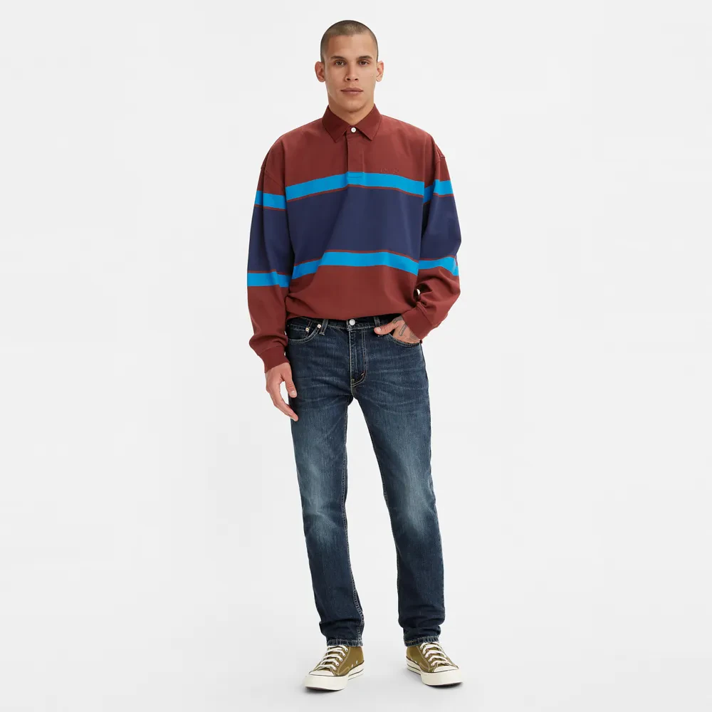 LEVI'S MEN'S 511 SLIM JEANS - DARK INDIGO-WORN IN