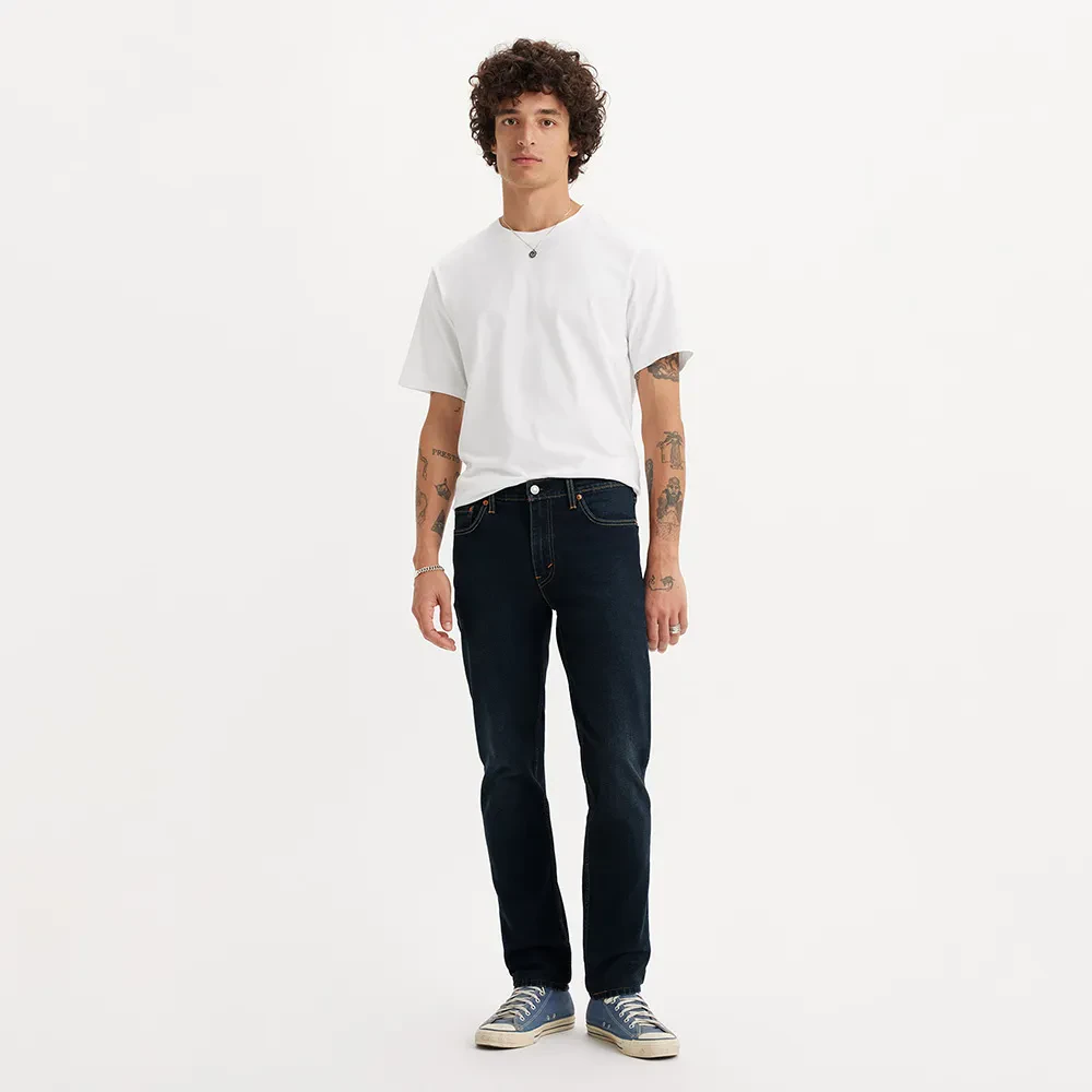 LEVI'S MEN'S 511 SLIM JEANS - DARK INDIGO-FLAT FINISH