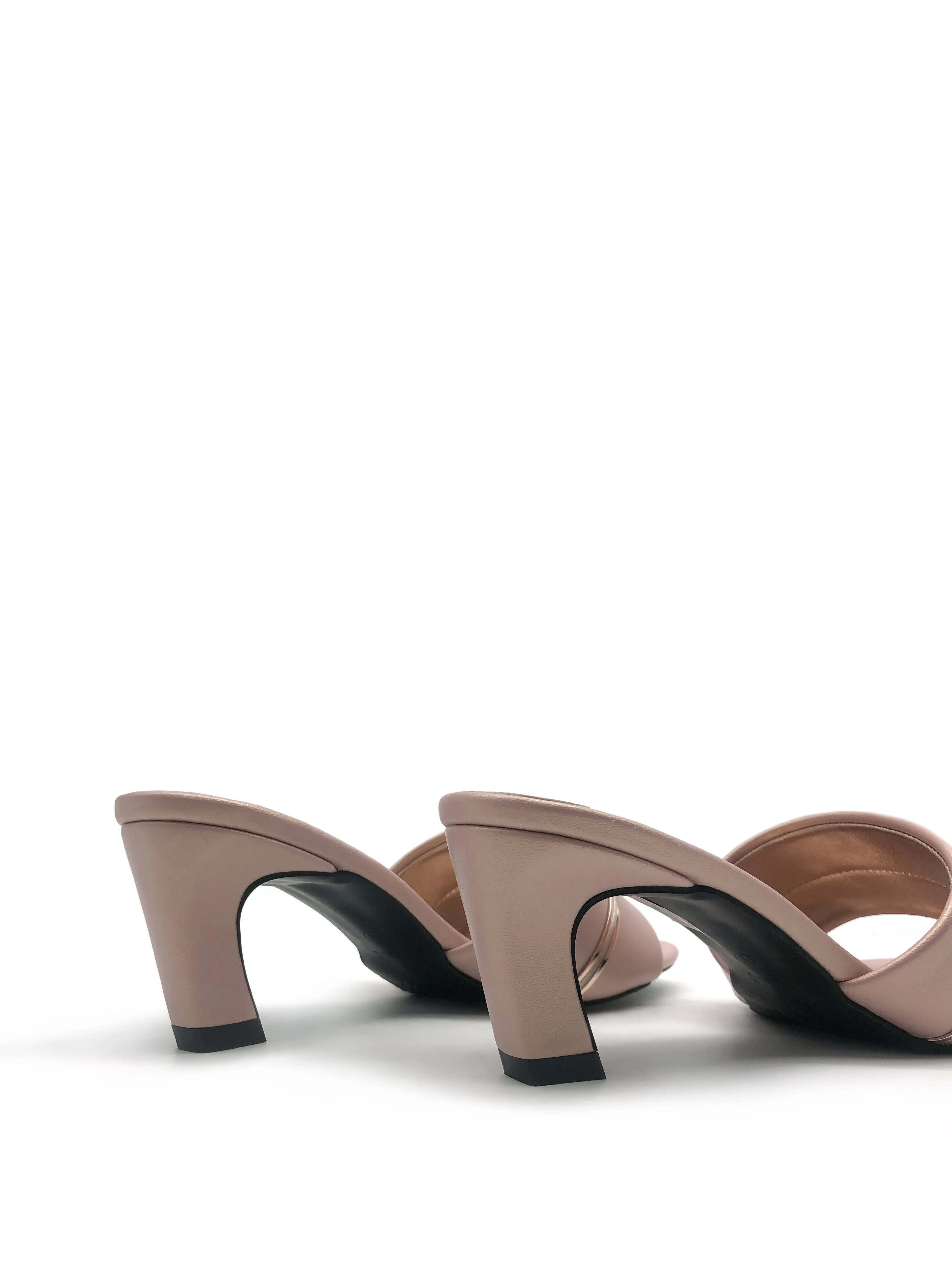 2.5" MID HEEL SANDALS - CORAL PINK [5103 3908]