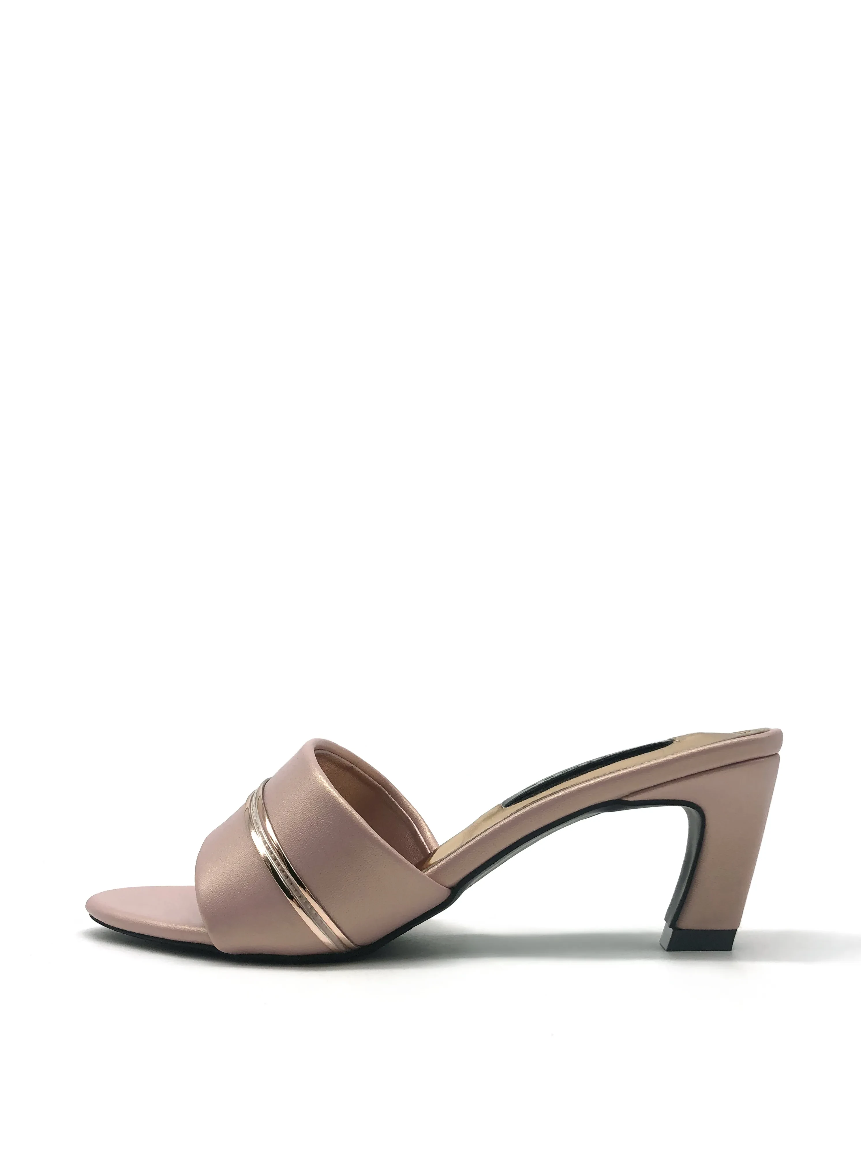 2.5" MID HEEL SANDALS - CORAL PINK [5103 3908]