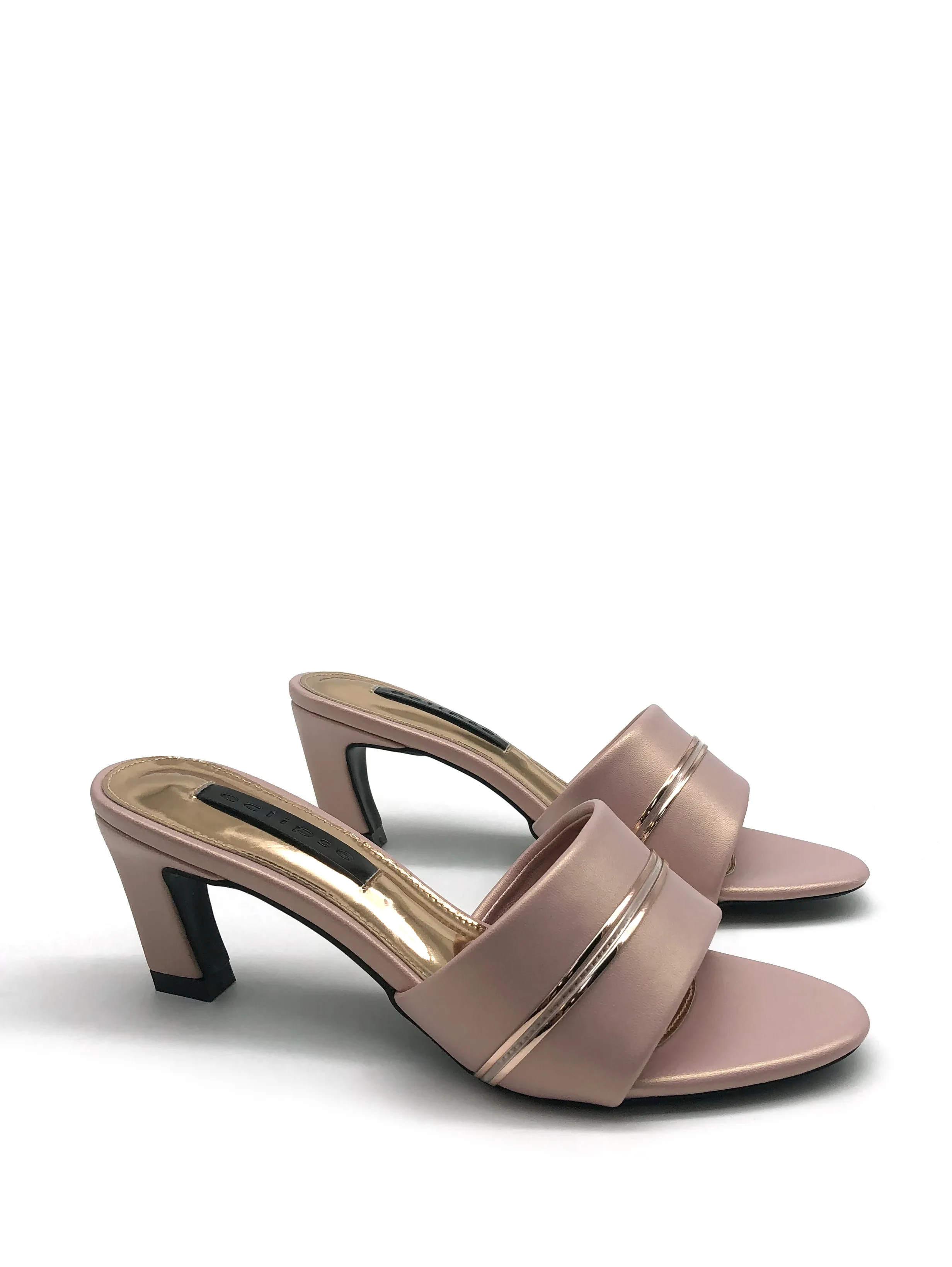 2.5" MID HEEL SANDALS - CORAL PINK [5103 3908]