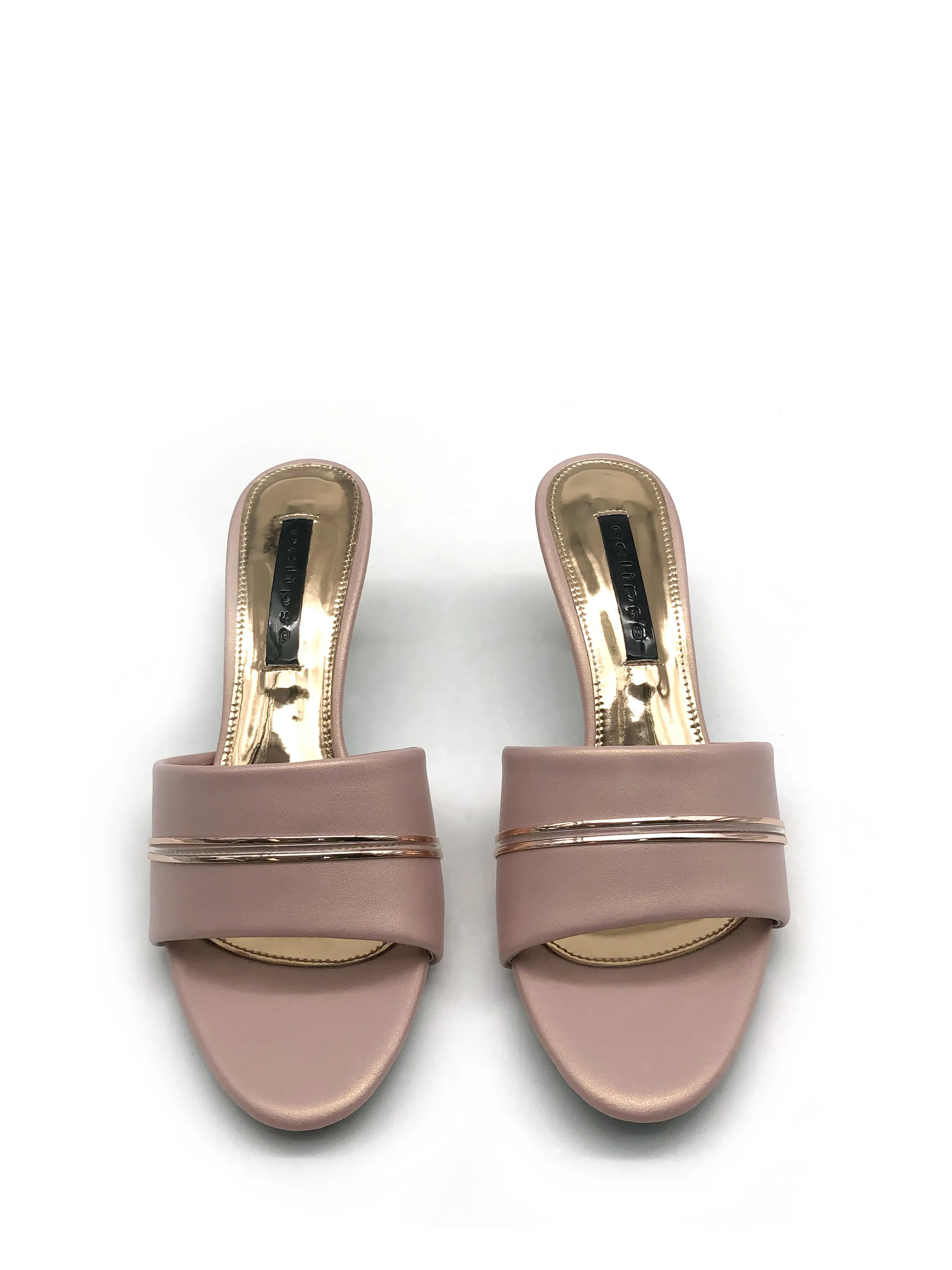 2.5" MID HEEL SANDALS - CORAL PINK [5103 3908]