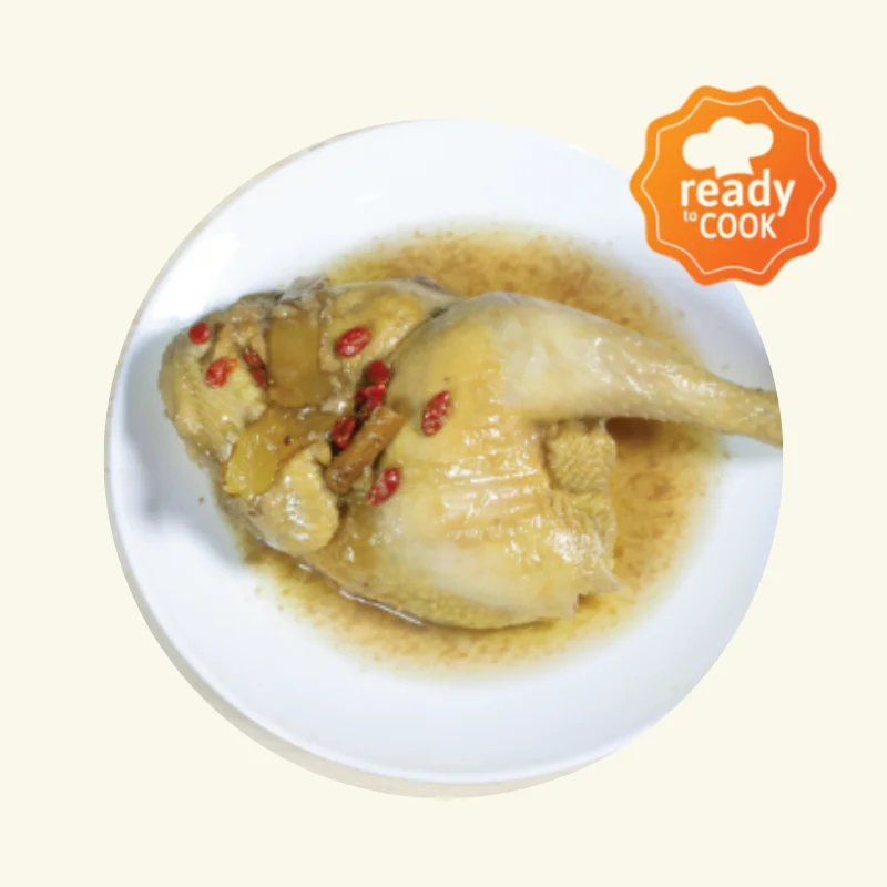 [READY TO COOK] HERBAL CHICKEN (HALF)