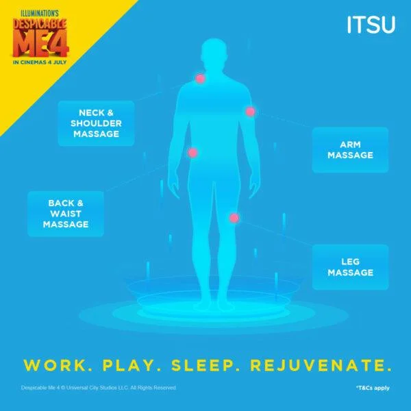 [EXCLUSIVE EDITION] ITSU x MINION 3D PURESU LITE MASSAGER